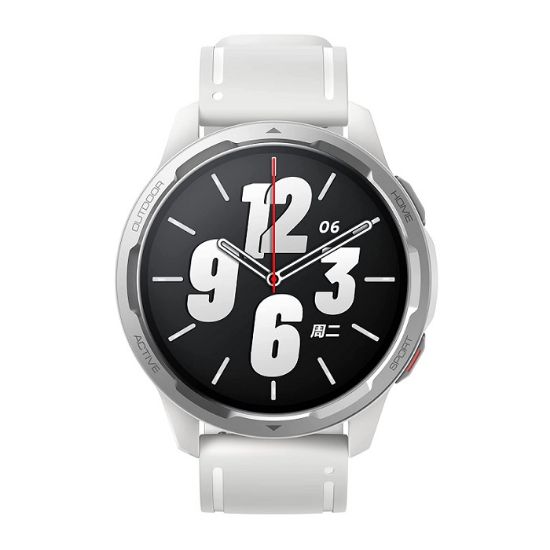 XİAOMİ WATCH S1 ACTIVE GL AY BEYAZI AKILLI SAAT - DİST resmi