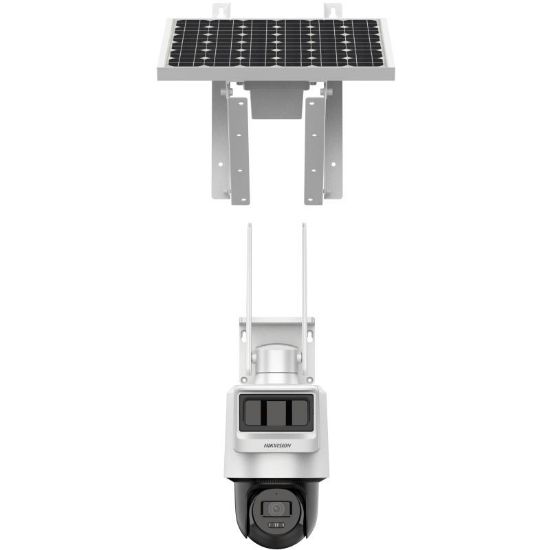 HIKVISION DS-2DE2C400IWG-K/4G/C05S10 4MP 2.8MM LENS GÖRÜNTÜ PIR+RADAR 4G PT SOLAR KAMERA resmi