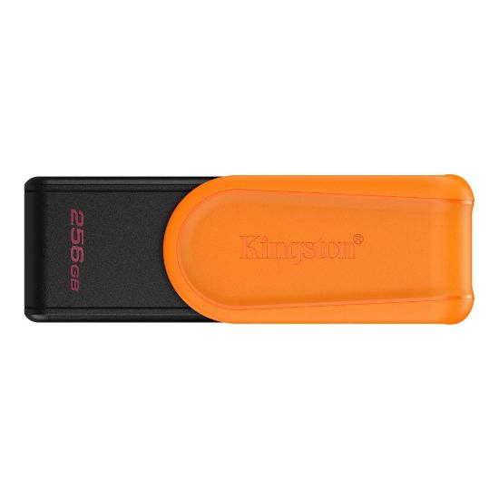256GB USB3.2 DTXS/256GB Exodia S KINGSTON BLACK+ORANGE resmi
