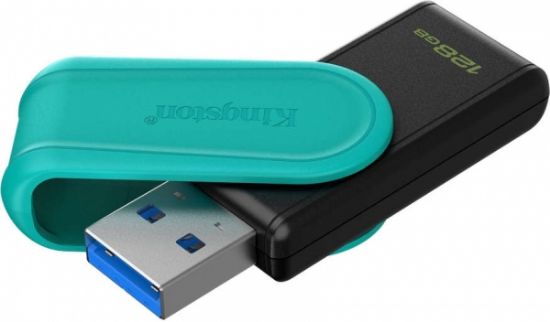 128GB USB3.2 DTXS/128GB Exodia S KINGSTON BLACK+TURQUOİSE resmi
