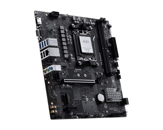 MSI PRO B840M-B AM5 DDR5 8000MHZ(OC) HDMI VGA 2X M.2 USB 5 GBS 2.5G LAN MATX resmi