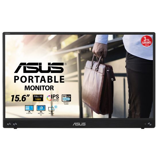 15.6 ASUS ZENSCREEN MB16ACV 5MS 60Hz IPS FHD  resmi