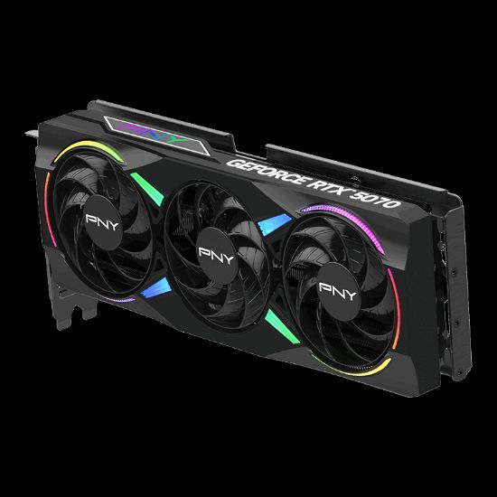 PNY RTX5070 ARGB EPIC-X RGB 12GB GDDR7 192Bit (VCG507012TFXXPB1-O) resmi