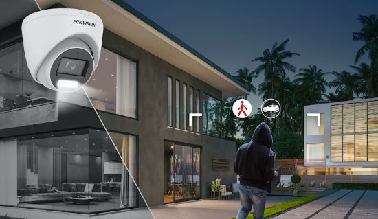 HIKVISION DS-2CD1027G2H-LIUF 2MP 2.8 MM HYBRİD LİGHT SESLİ IP BULLET KAMERA resmi