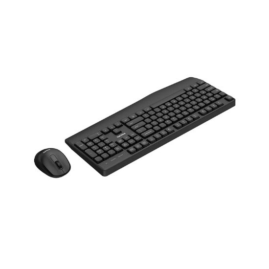 PHILIPS KABLOSUZ  KLAVYE&MOUSE SET SPT6348B SİYAH resmi
