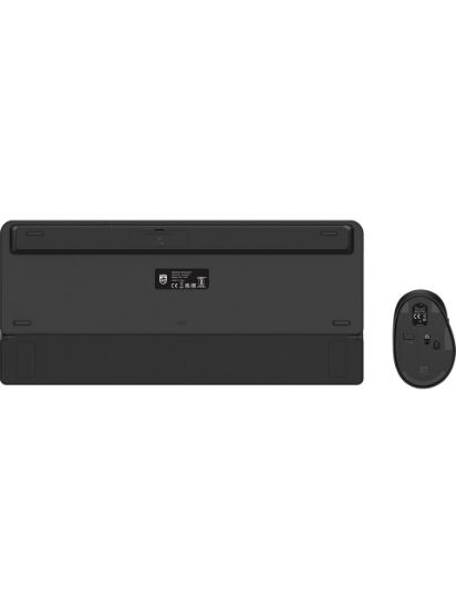 PHILIPS KABLOSUZ  KLAVYE&MOUSE SET SPT6607 SİYAH resmi