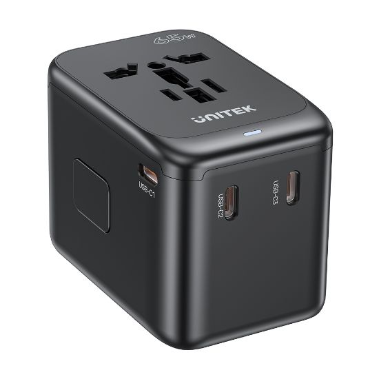 Unitek 65W Universal Travel Adaptör (P1122ABK) resmi