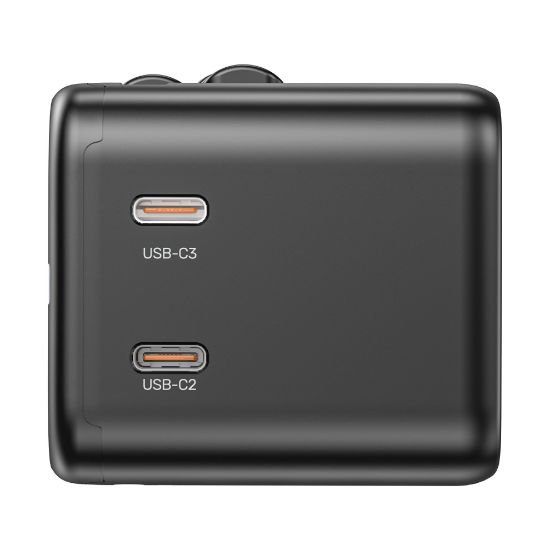 Unitek 65W Universal Travel Adaptör (P1122ABK) resmi