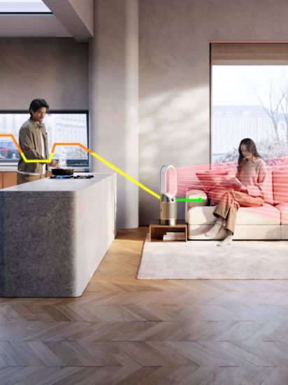 DYSON PURIFIER HOT+COOL HP2 DE-NOX HAVA TEMIZLEYIC resmi