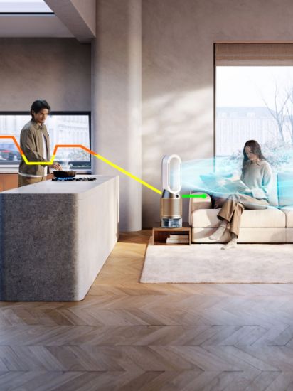 DYSON HUMIDIFIER+COOL PH2 DE-NOX HAVA TEM. resmi