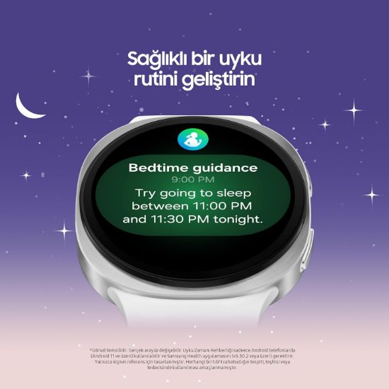 SAMSUNG WATCH 8 44MM SM-L330 SILVER AKILLI SAAT resmi