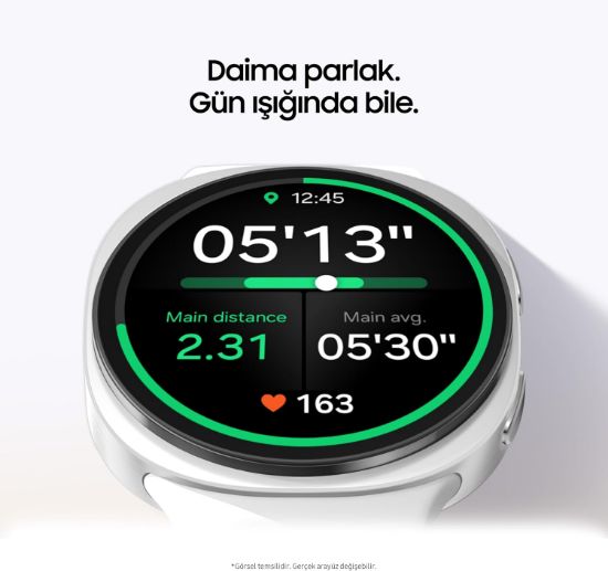 SAMSUNG WATCH 8 44MM SM-L330 SILVER AKILLI SAAT resmi