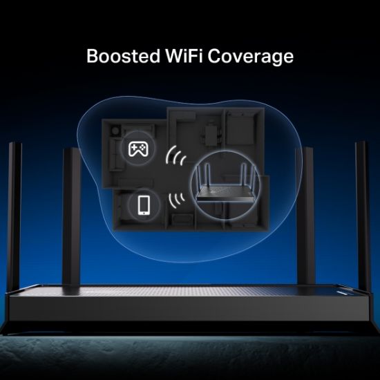 TP-LINK BE230 BE3600 Dual-Band Wi-Fi 7 Router resmi