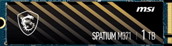 MSI SPATIUM M371 1TB PCIe Gen3x4 NVME M.2 SSD resmi