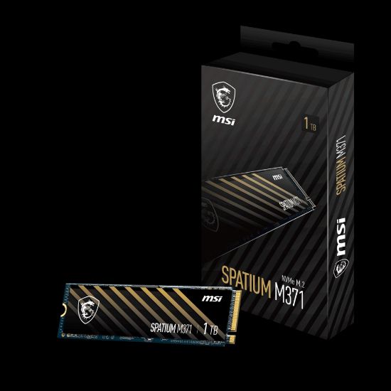 MSI SPATIUM M371 1TB PCIe Gen3x4 NVME M.2 SSD resmi
