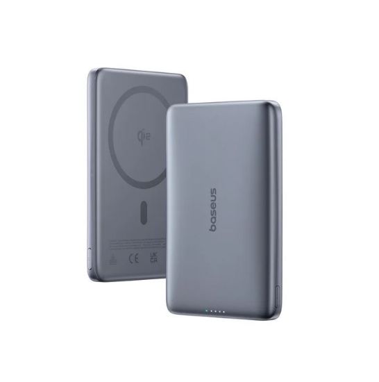 BASEUS PICOGO ULTRA-SLIM QI2 P.BANK 10000MAH TITAN resmi