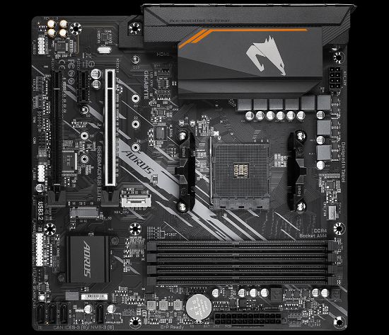 GIGABYTE B550M-AORUS-ELITE DDR4 4733(OC) HDMI AM4 resmi