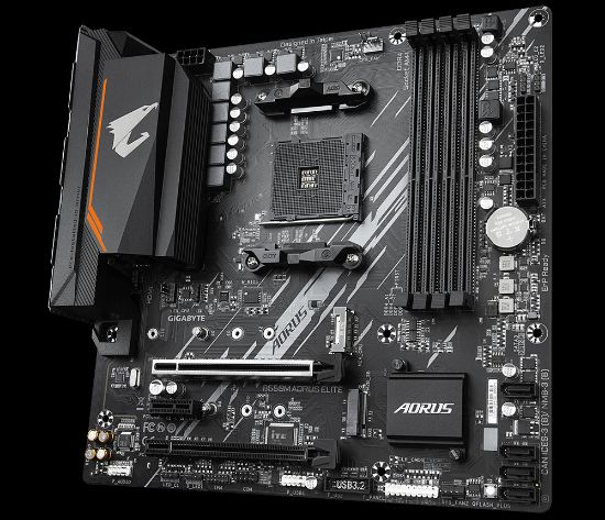 GIGABYTE B550M-AORUS-ELITE DDR4 4733(OC) HDMI AM4 resmi