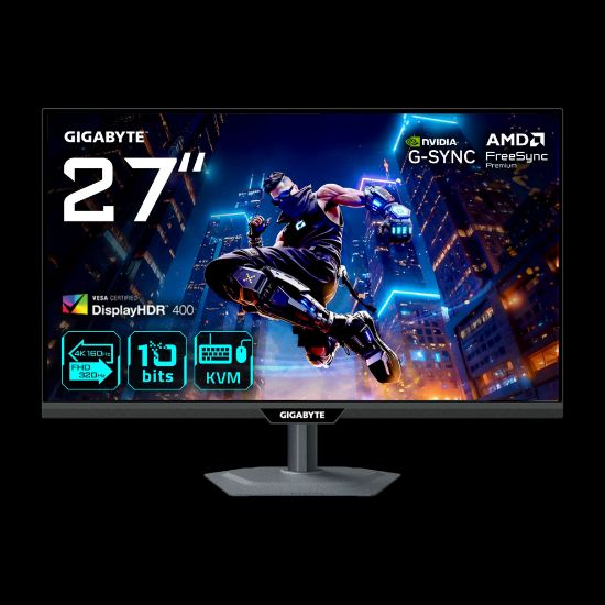 GIGABYTE M27UP 27" 4K 160HZ FHD 320HZ 1MS MONITOR resmi