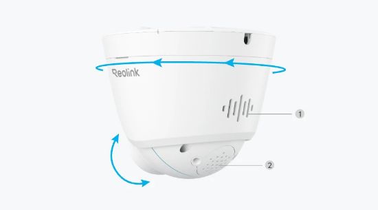 REOLINK P334 8MP 2.8MM POE IP KAMERA resmi