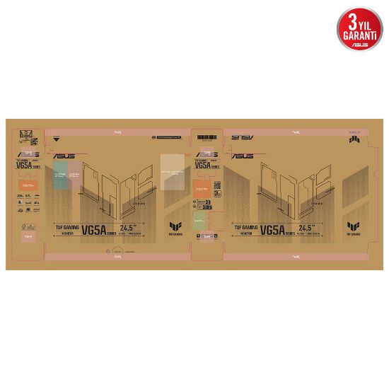 ASUS TUF GAMING VG257Q5A 24.5" 200HZ 0.5MS MONITOR resmi