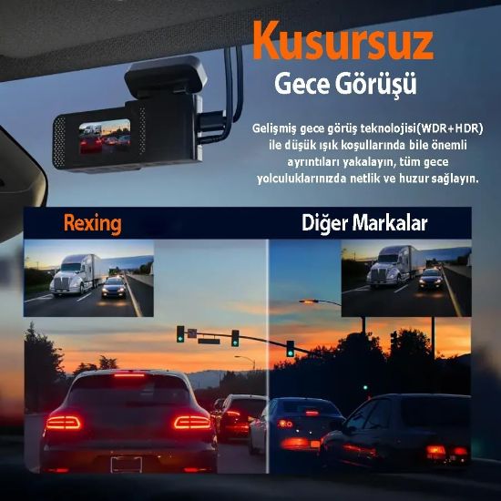 REXING C2 2K WIFI 32GB SD KART resmi