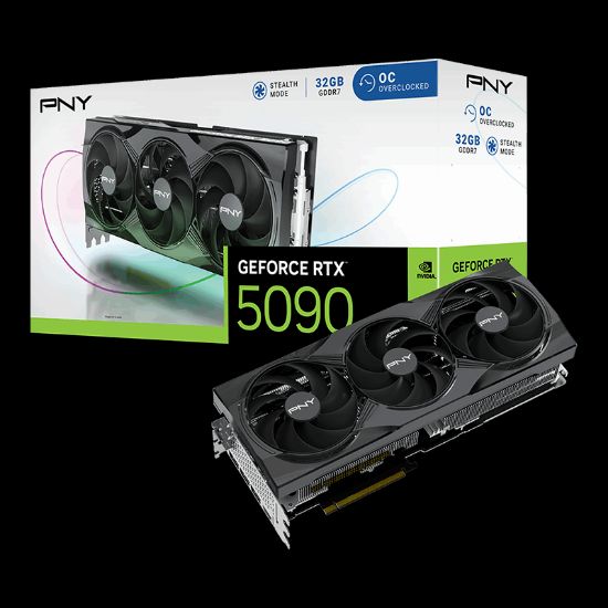 PNY RTX 5090 OC 32GB GDDR7 512Bit Ekran Kartı (VCG509032TFXPB1-O) resmi