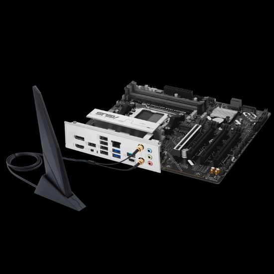 ASUS B850M MAX GAMING WIFI AM5 DDR5 8000MHZ(OC)  mATX HDMI ANAKART resmi