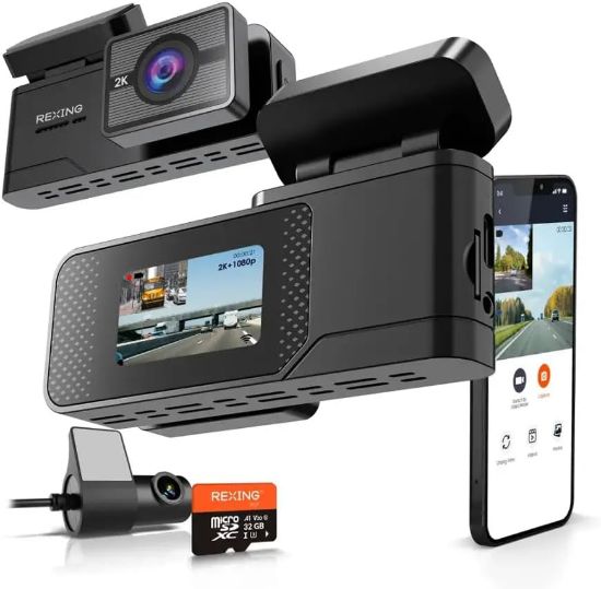 REXING C2 2K WIFI 32GB SD KART resmi