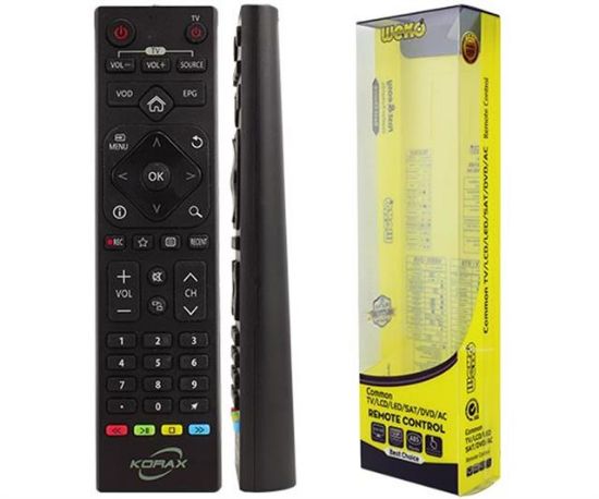 WEKO KR KORAX ANDROID SMART G5 UYDU KUMANDASI resmi