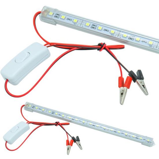 POWERMASTER 30 CM AKÜ MAŞALI 12 VOLT - 5 WATT T8 LED AMPUL resmi