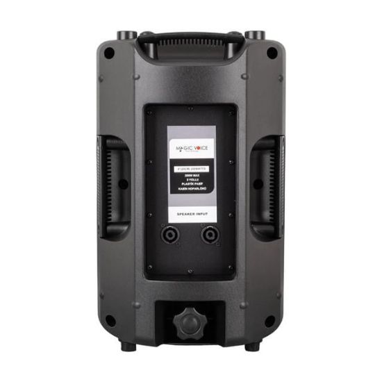 MAGICVOICE MV-3408 20 CM 200 WATT 8 PLASTİK KABİN PASİF HOPARLÖR resmi