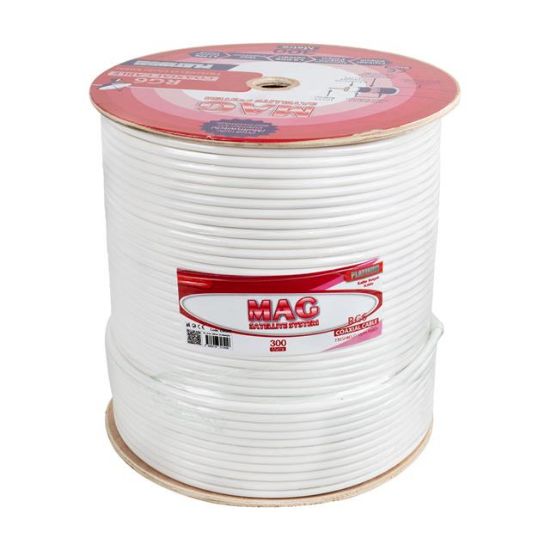 MAG PLATINUM RG6/U4 TRISHIELD 64 TEL ANTEN KABLOSU (300 METRE) resmi