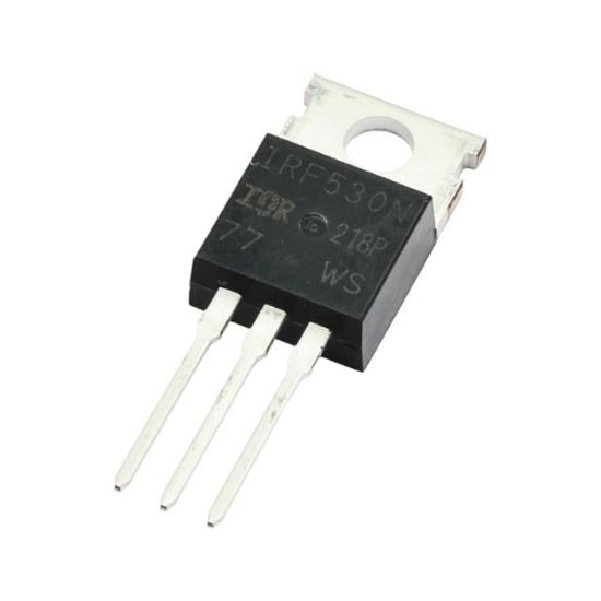 IRF 530N TO-220 MOSFET TRANSISTOR resmi