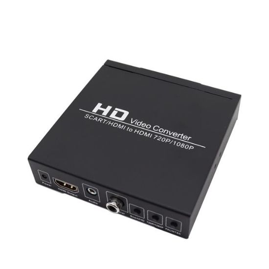 POWERMASTER PM-14366 ADAPTÖRLÜ SCART-HDMI TO HDMI ÇEVİRİCİ DÖNÜŞTÜRÜCÜ KONVERTÖR resmi