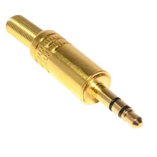 3.5 MM MONO GOLD FİŞ METAL JACK resmi