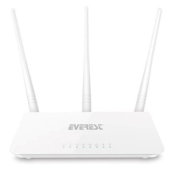 EVEREST EWR-F303 2.4 GHZ 300 MBPS 4 PORT KABLOSUZ ROUTER resmi