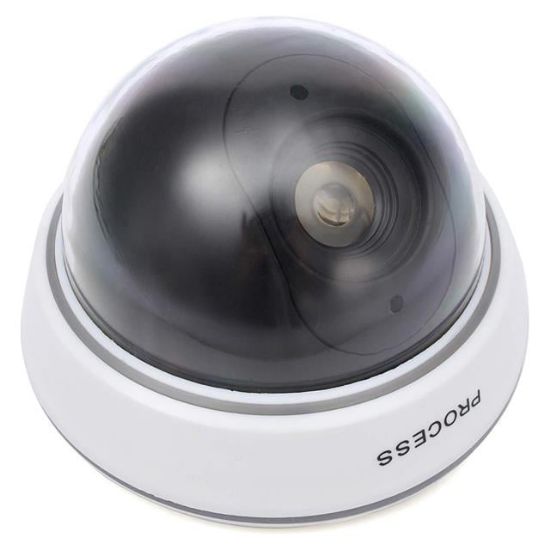 POWERMASTER PM-2001 KIRMIZI LEDLİ MAKET DOME KAMERA resmi