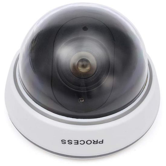 POWERMASTER PM-2001 KIRMIZI LEDLİ MAKET DOME KAMERA resmi