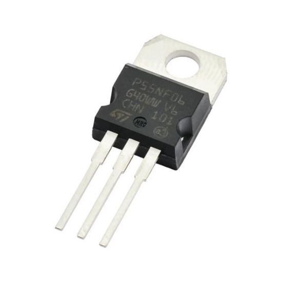 55NF06 TO-220 MOSFET TRANSISTOR resmi