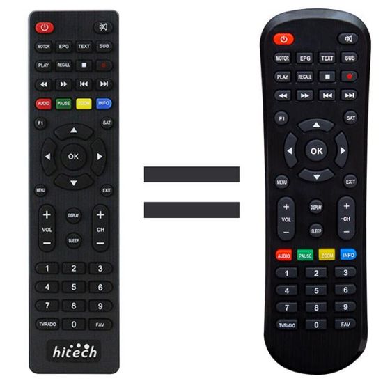 WEKO KR HITECH KORAX MINI HD UYDU KUMANDASI (16936=13266) resmi