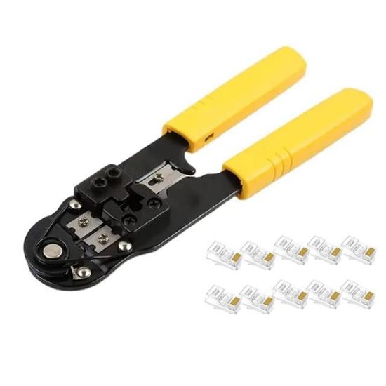 POWERMASTER YK-210C RJ45 CAT5E/CAT6 KABLO SOKET SIKMA PENSESİ resmi