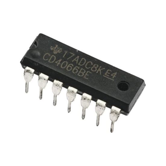 CD 4066BE DIP-14 ENTEGRE DEVRE resmi