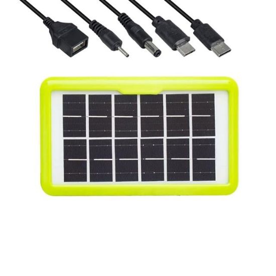 POWERMASTER ZO-717 6 VOLT - 0.58 AMPER - 3.5 WATT SOLAR PANEL resmi