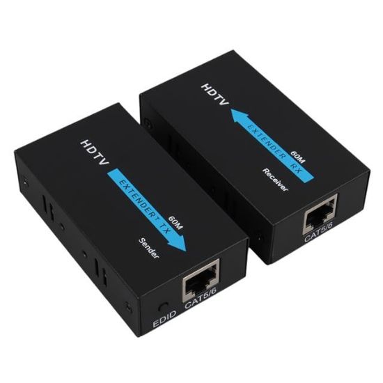 POWERMASTER PM-18232 HDMI TO CAT5/CAT6 60 METRE UZATICI EXTENDER resmi