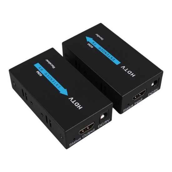 POWERMASTER PM-18232 HDMI TO CAT5/CAT6 60 METRE UZATICI EXTENDER resmi
