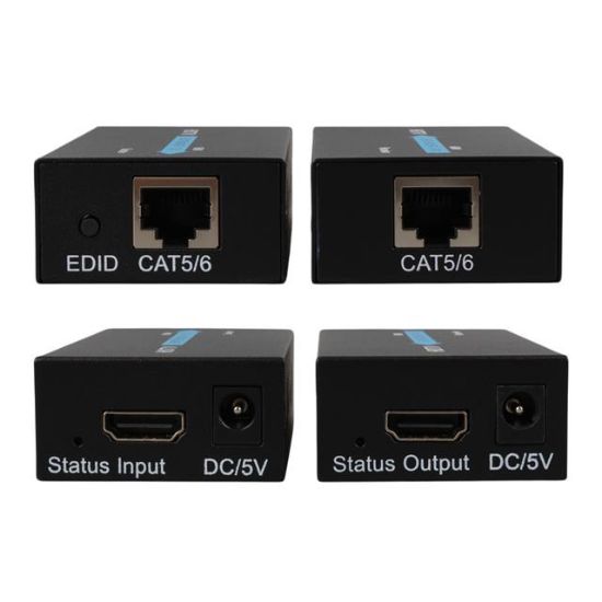 POWERMASTER PM-18232 HDMI TO CAT5/CAT6 60 METRE UZATICI EXTENDER resmi