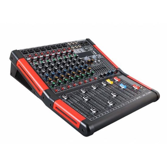 MAGICVOICE MV-P800 8 CH-USB/BT DECK MIXER [KOLİSİ İKİLİ ] resmi