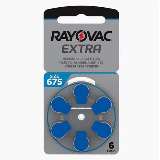 RAYOVAC 675 NO KULAKLIK PİLİ (6LI PAKET FİYATI) resmi