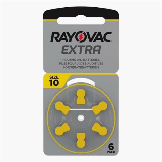RAYOVAC 10 NO KULAKLIK PİLİ (6LI PAKET FİYATI) 4549 resmi